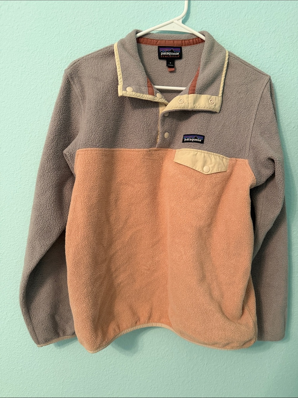 Patagonia Women's Lightweight Synchilla Snap-T Fleece Pullover size S